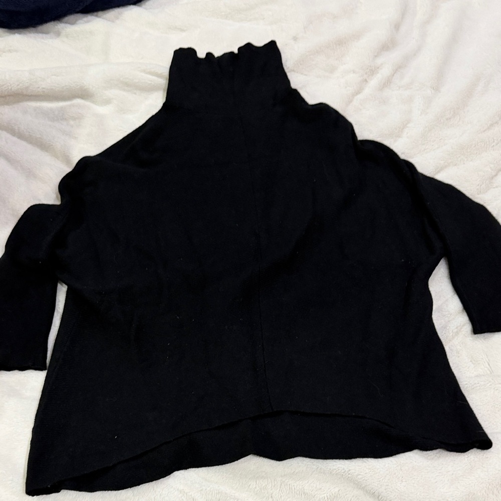 Amazon Black Turtleneck Women's Sweater